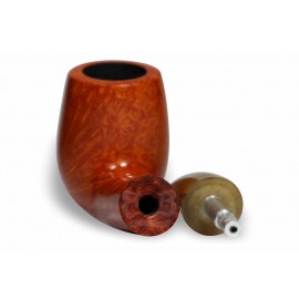 Cachimbo Bertoldi Maestro Briar Âmbar Permanente Peça Única